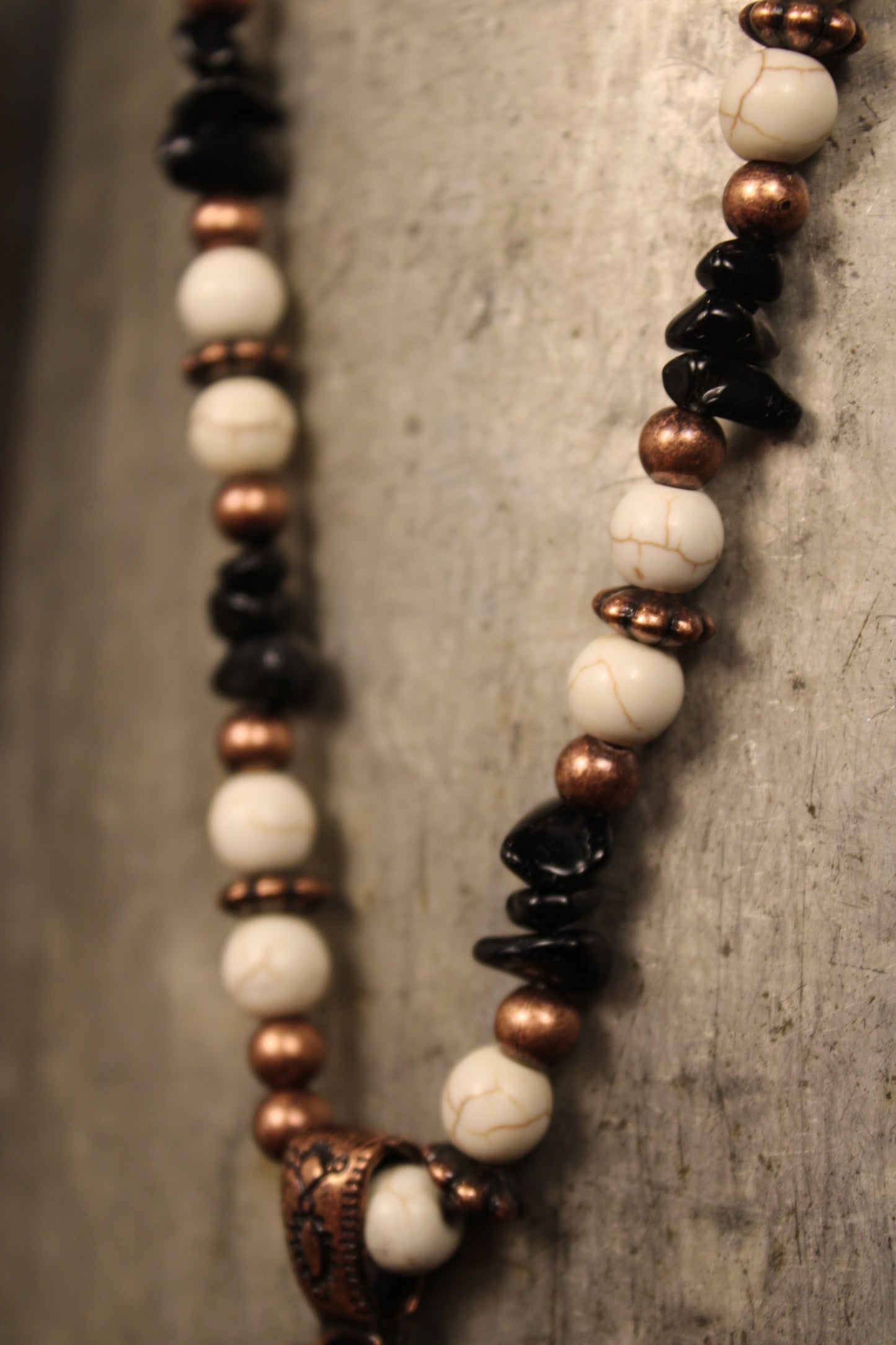 Midnight Grace Copper Necklace