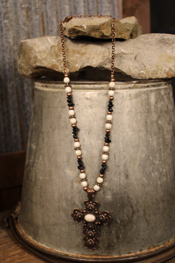 Midnight Grace Copper Necklace
