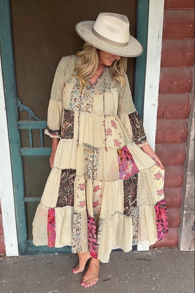 Timeless Touch Latte Dress