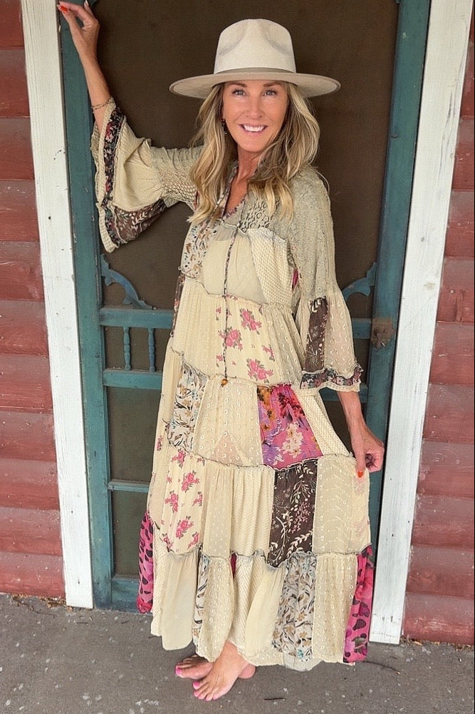 Timeless Touch Latte Dress