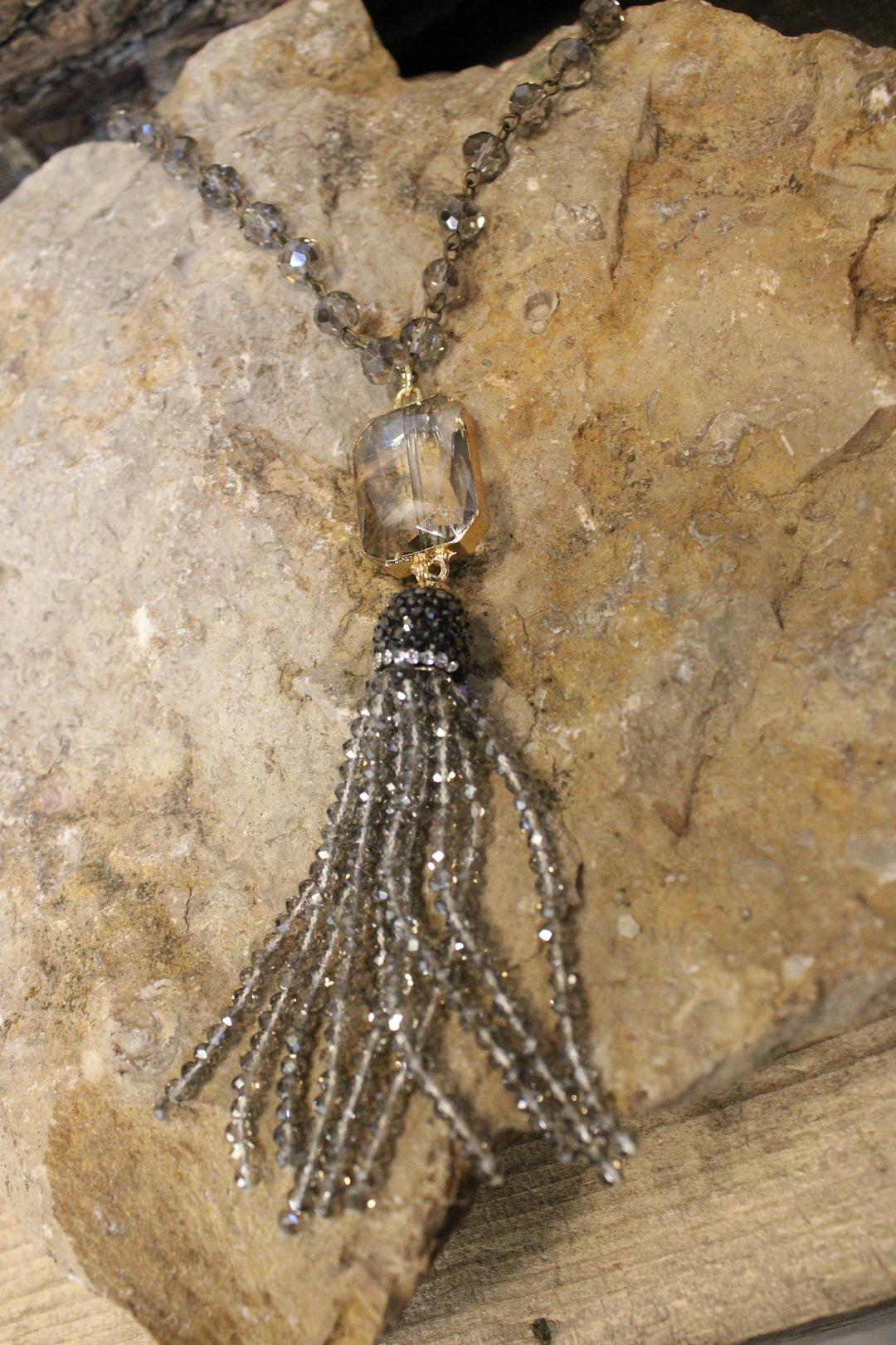 Athena Smoke Necklace
