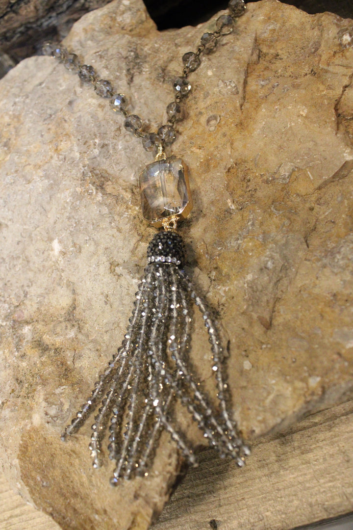 Athena Smoke Necklace