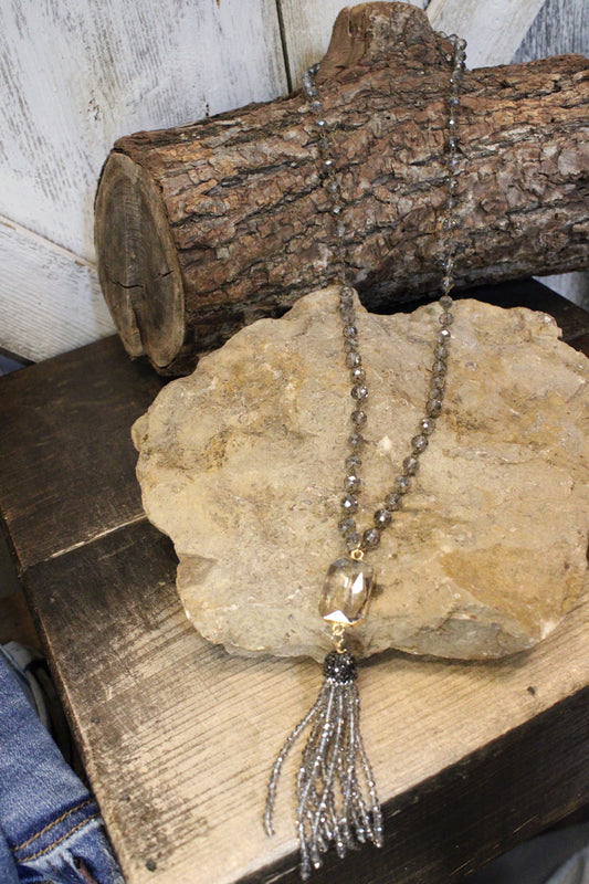 Athena Smoke Necklace