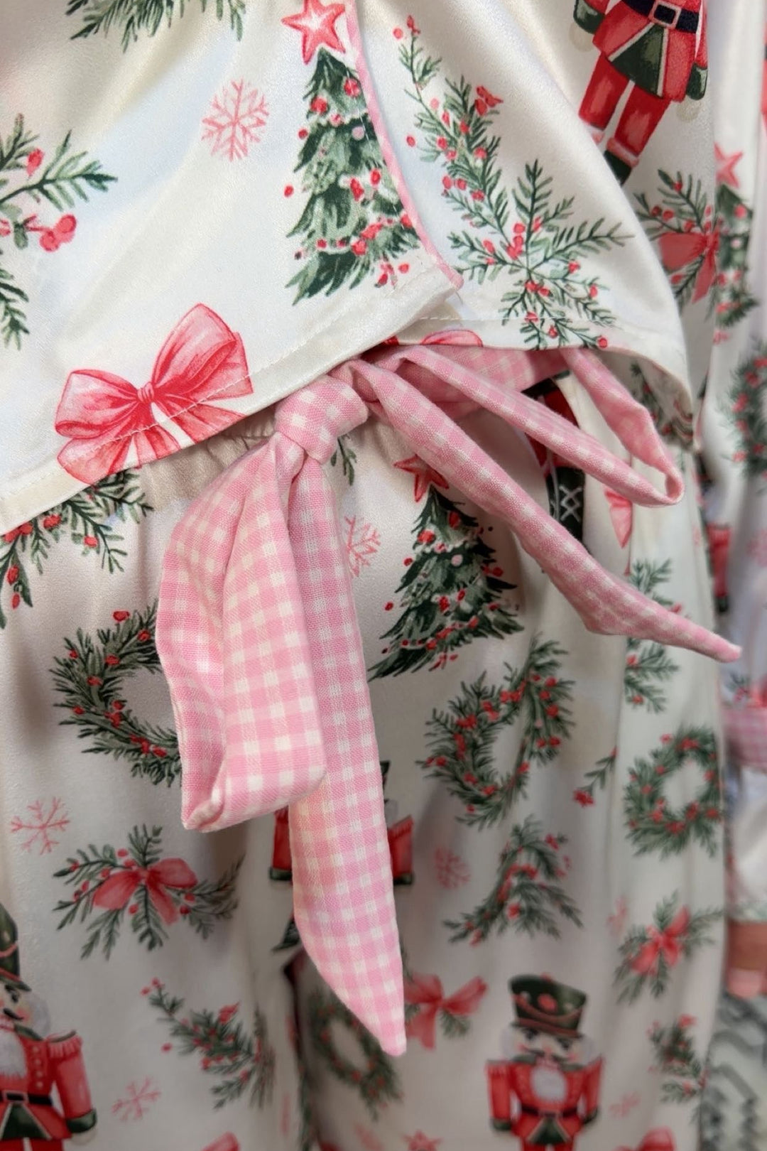 Merry In Pink Christmas Pajamas