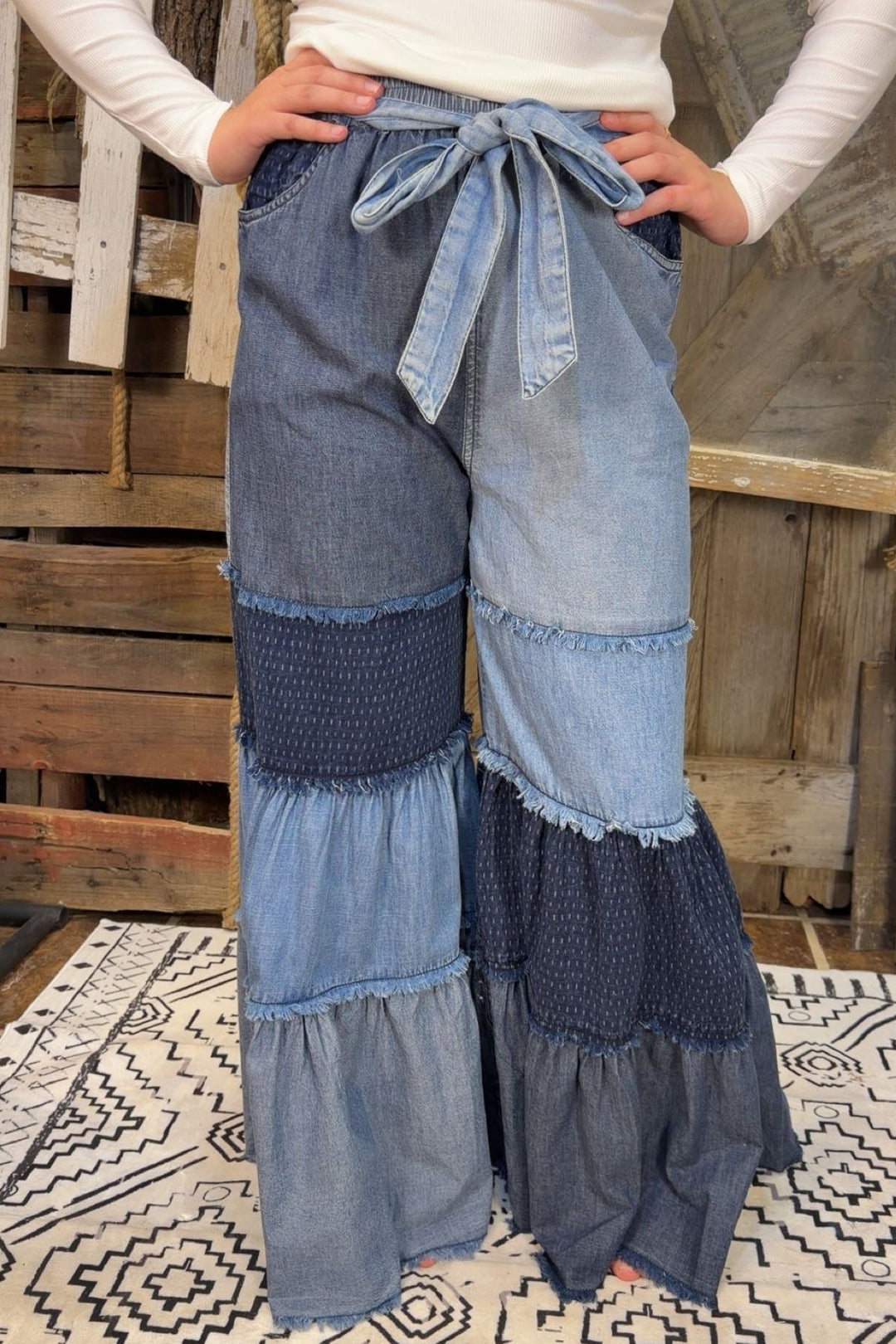 Bluebird Boho Cotton Pants