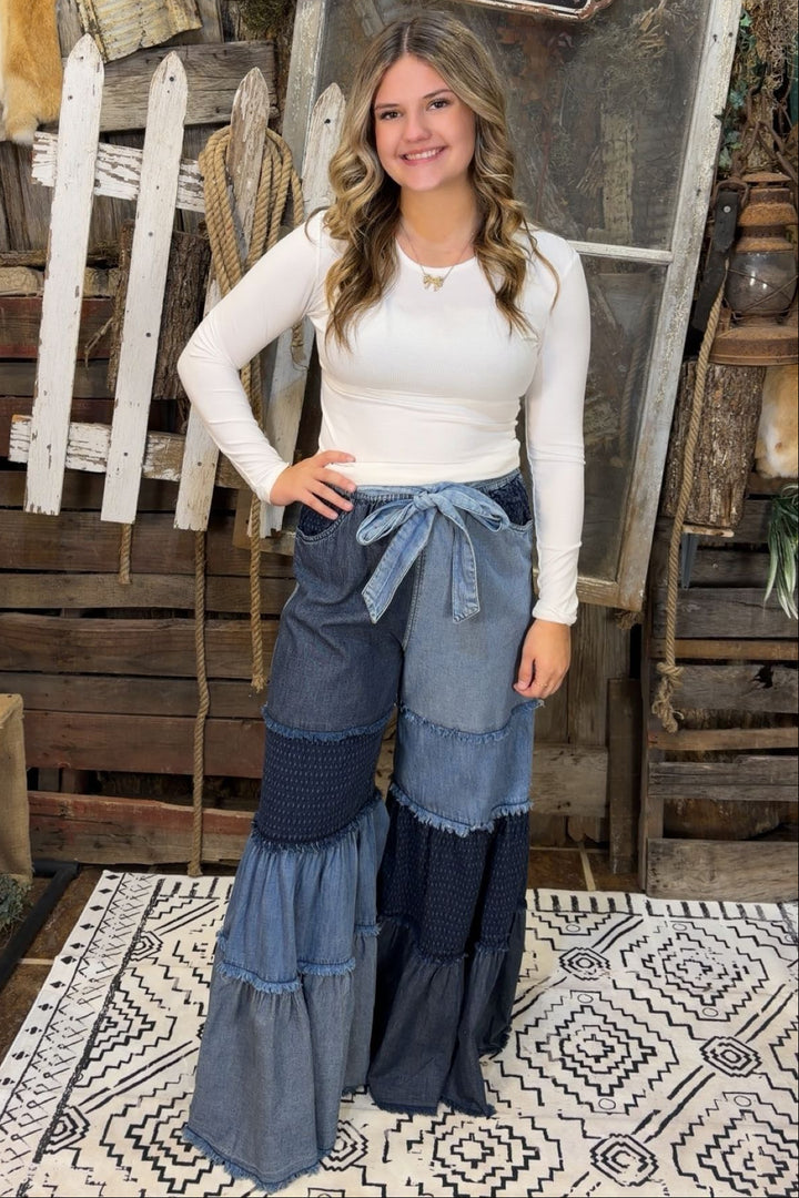 Bluebird Boho Cotton Pants