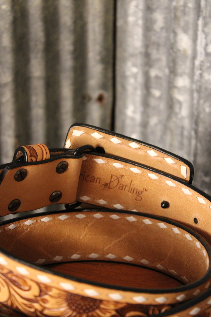 Sunflower Stunner Buckle Belt