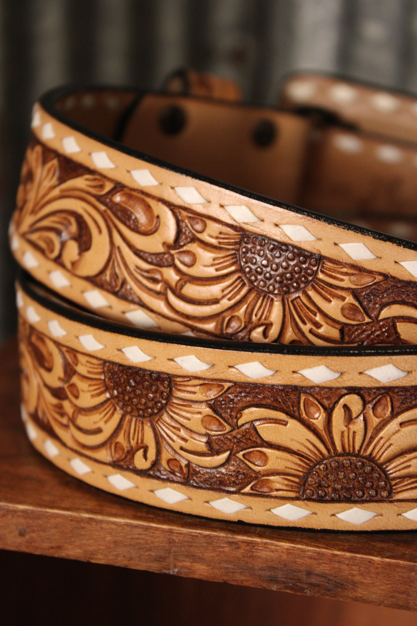 Sunflower Stunner Buckle Belt