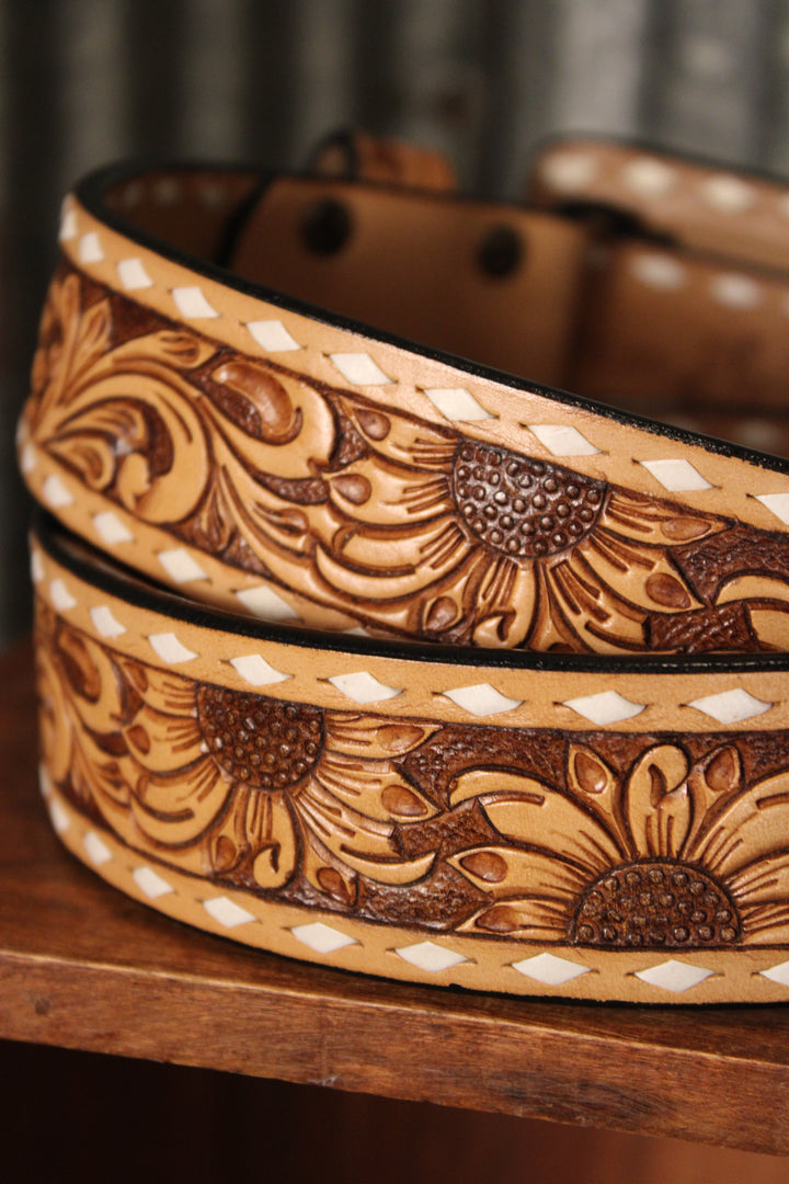 Sunflower Stunner Buckle Belt