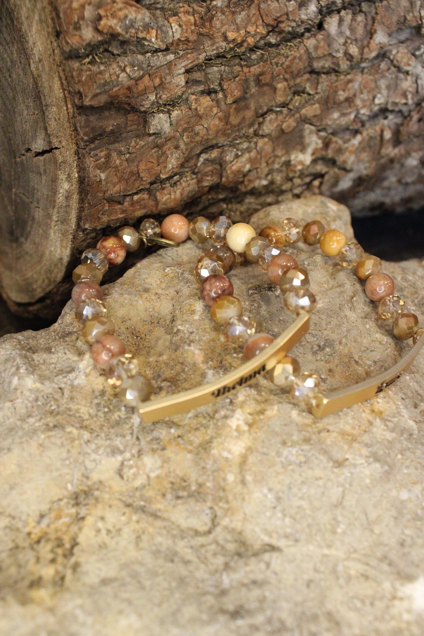 Thelma And Louise Gold Bracelet Set