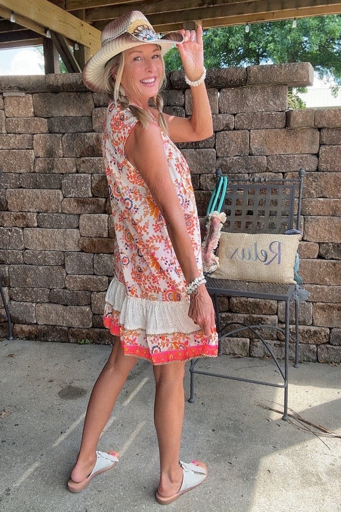 Sorbet And Sequins Dress