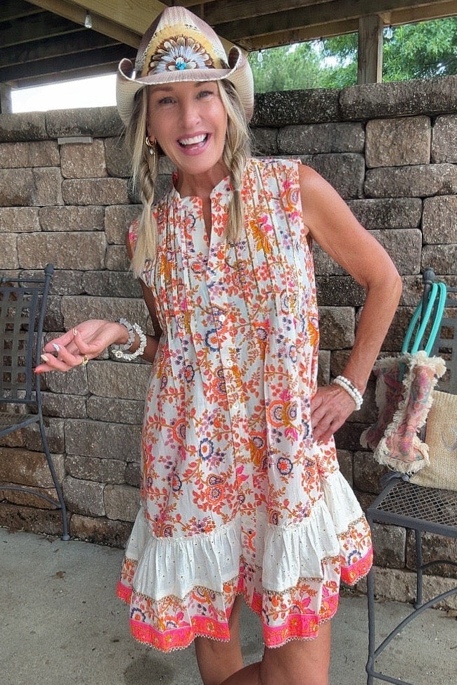 Sorbet And Sequins Dress