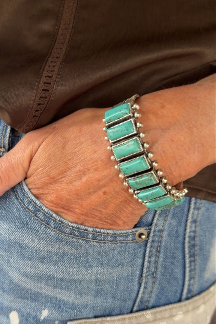 Prairie Sky Turquoise Cuff Bracelet