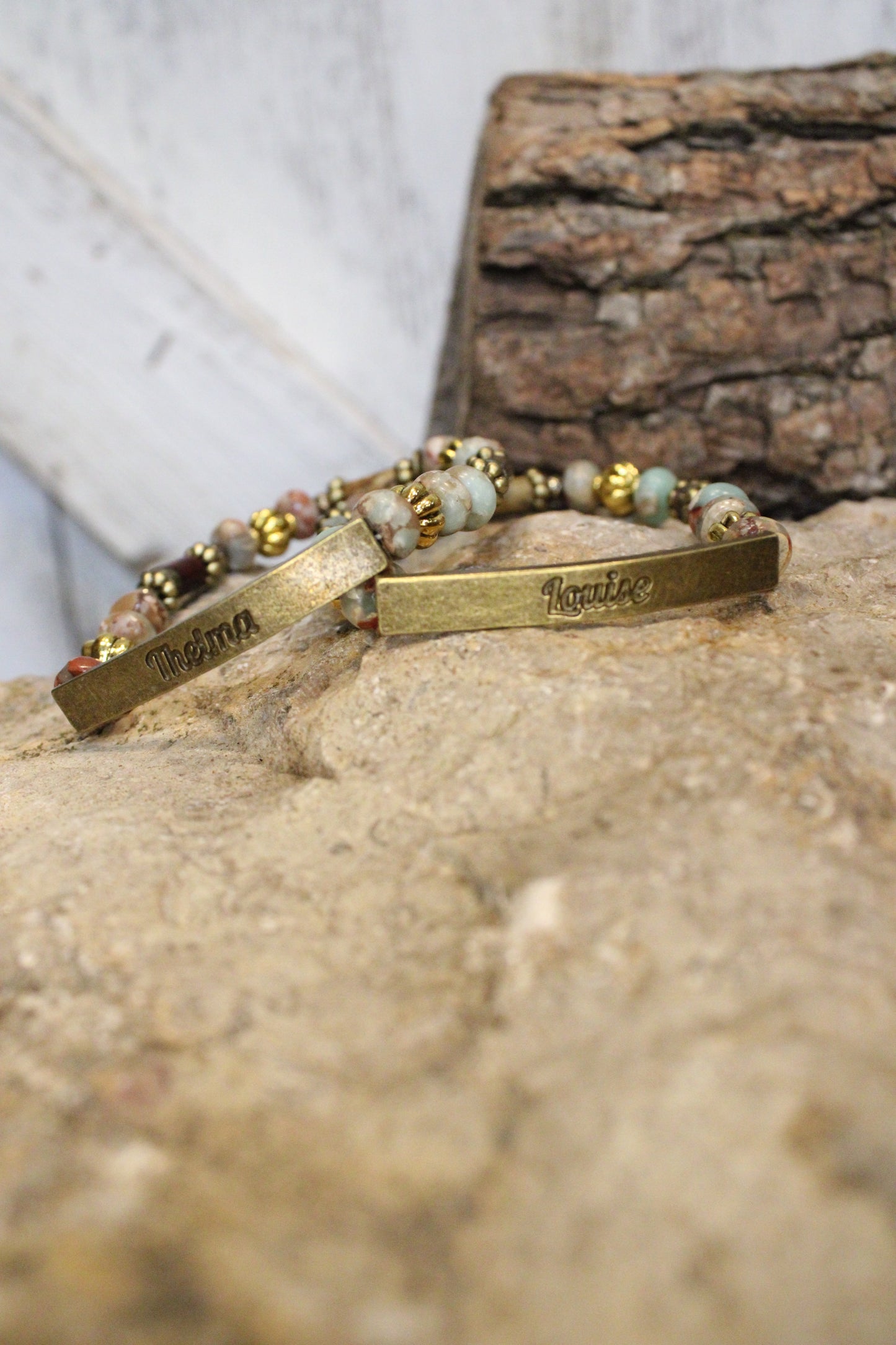 Thelma And Louise Bronze Bracelet Set