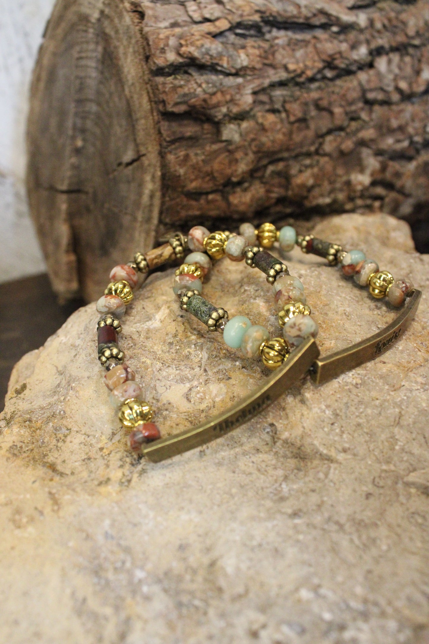 Thelma And Louise Bronze Bracelet Set