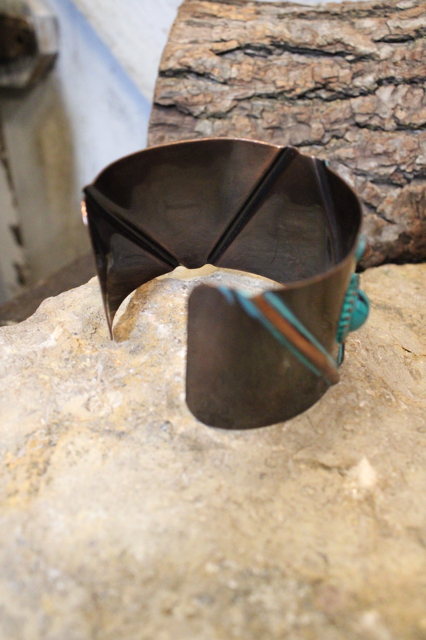 Artisan-Crafted Turquoise Cuff