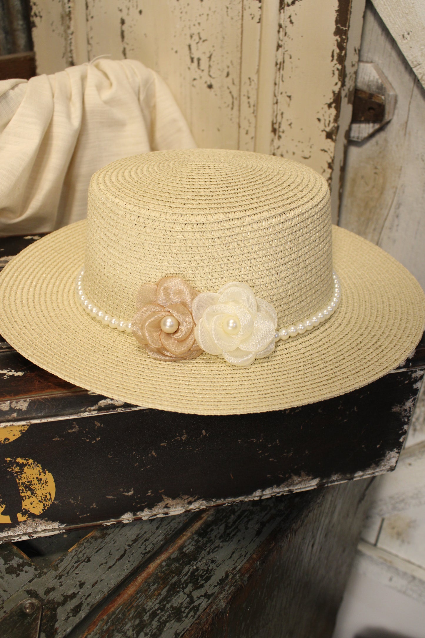 Pearl Blossom Hat