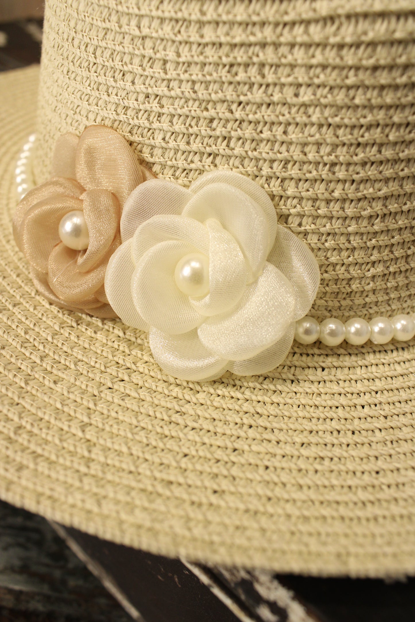 Pearl Blossom Hat