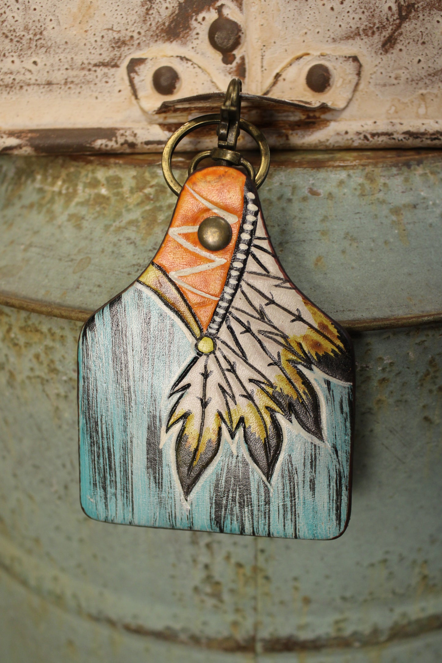 Southwest Sky Keychain