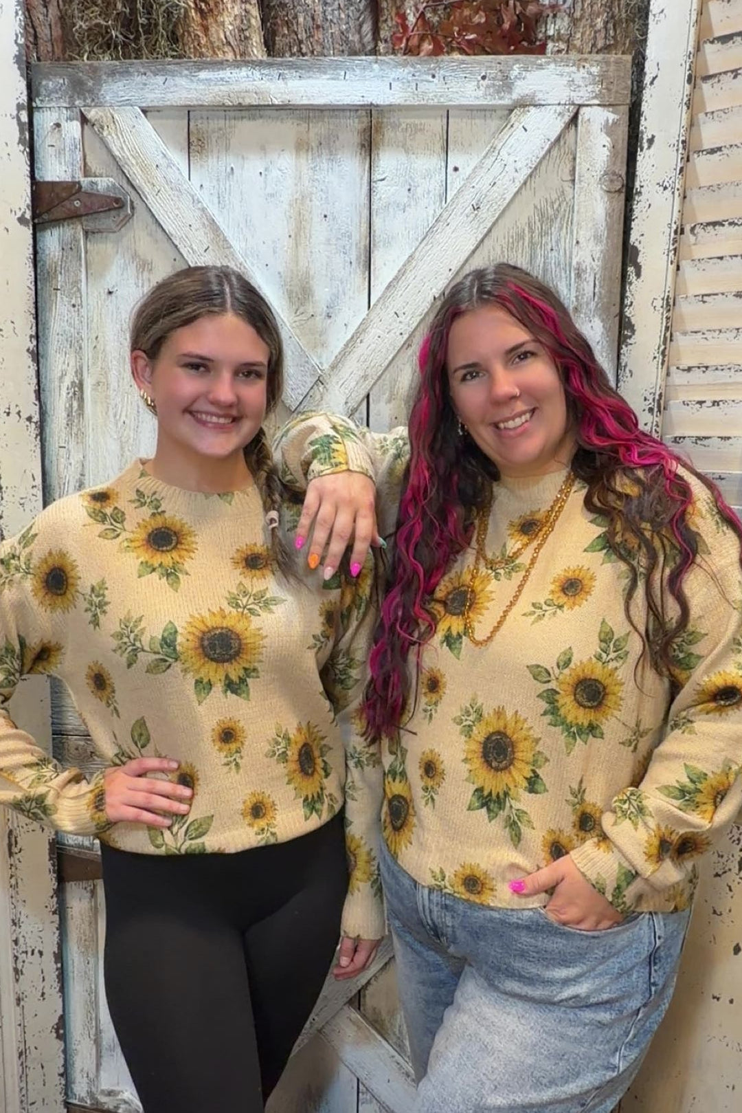 Golden Bloom Sweater