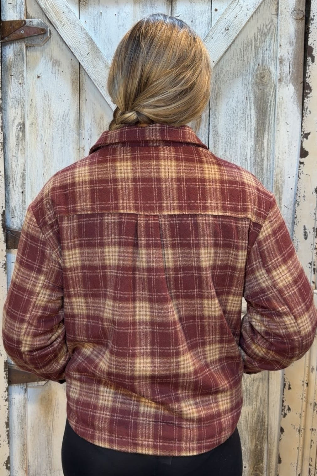 Cranberry Harvest Coat