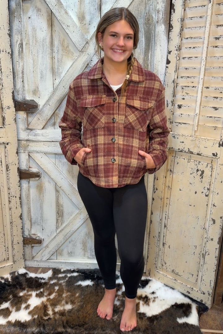Cranberry Harvest Coat