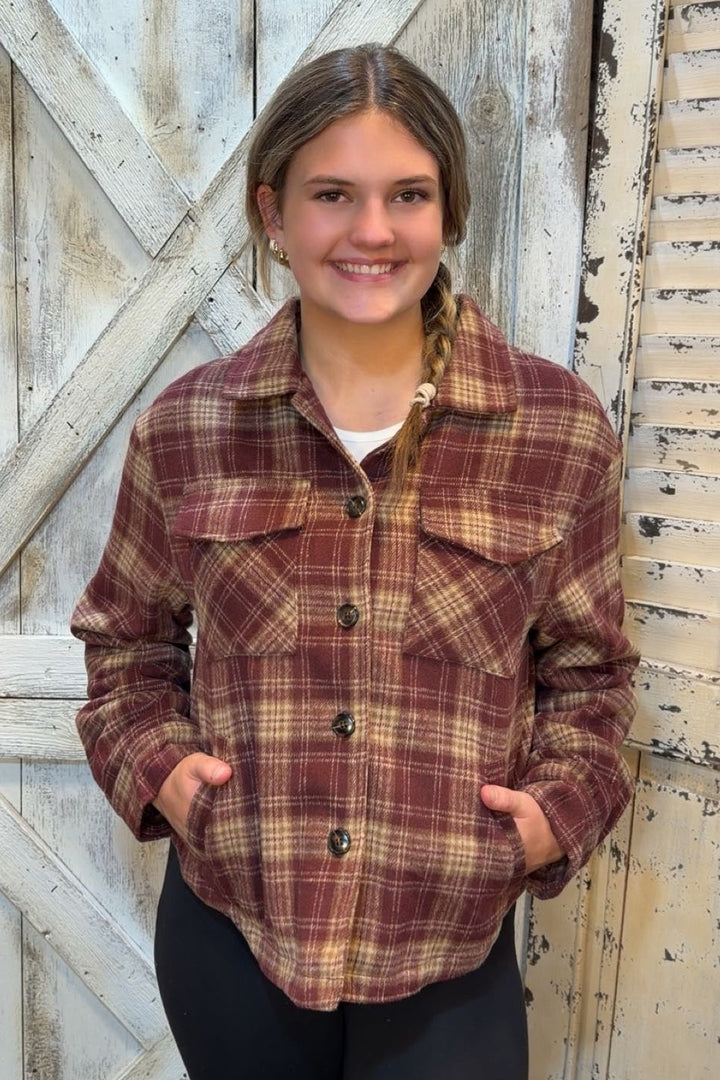 Cranberry Harvest Coat