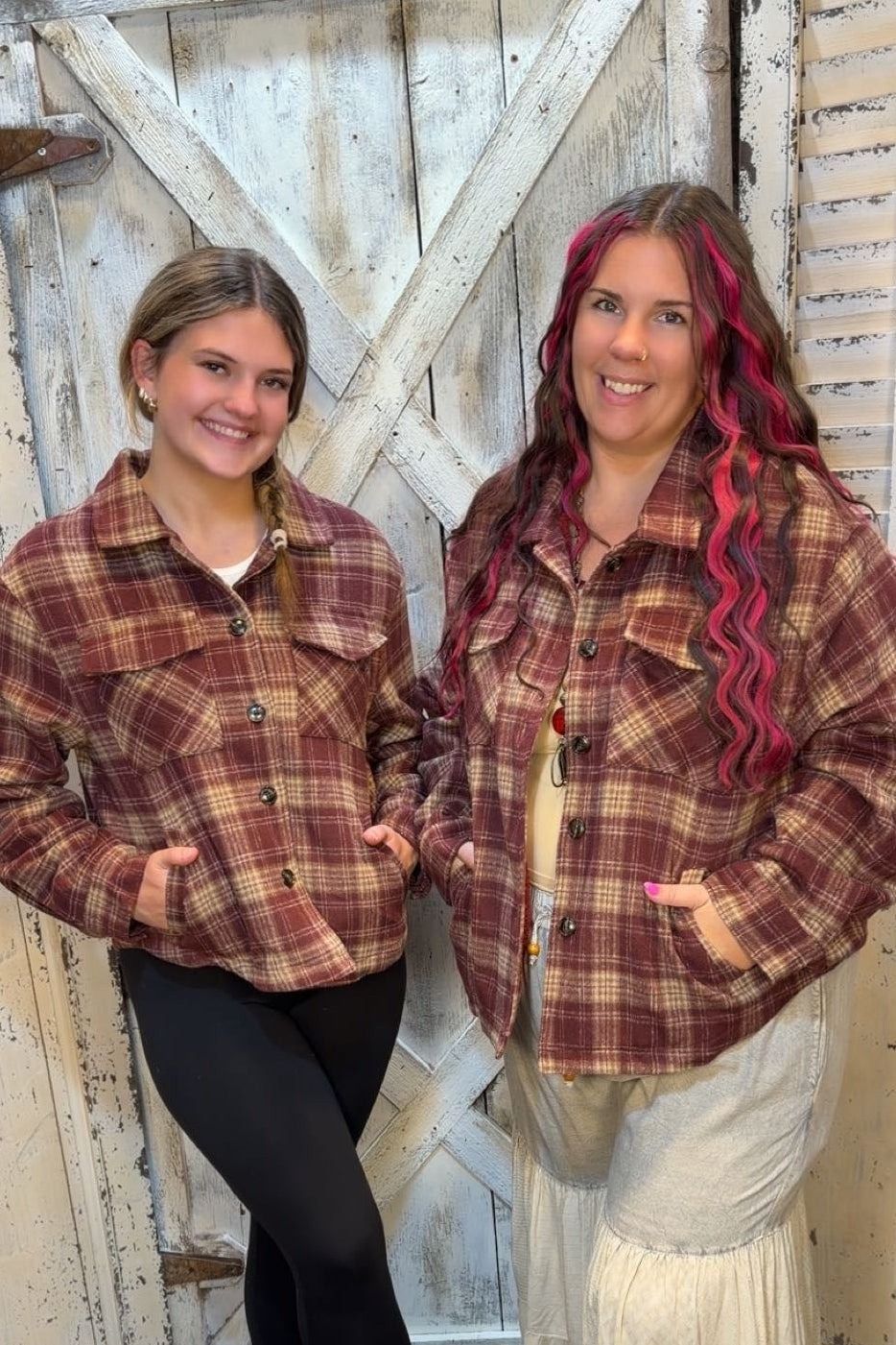 Cranberry Harvest Coat