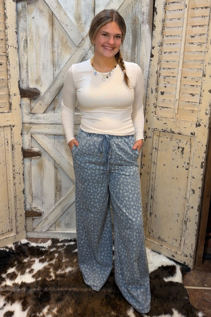 Sweet Meadow Denim Pants