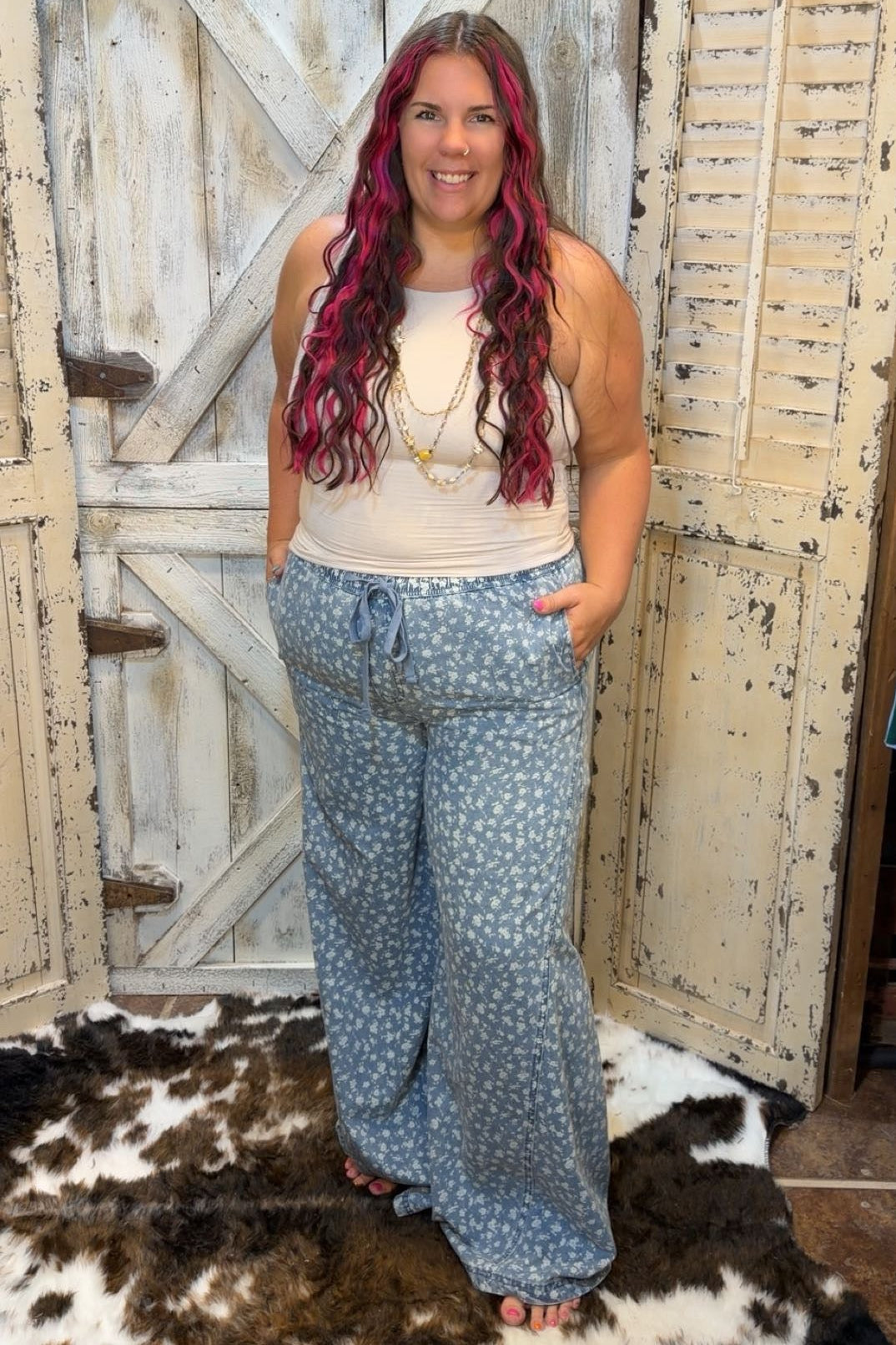 Sweet Meadow Denim Pants
