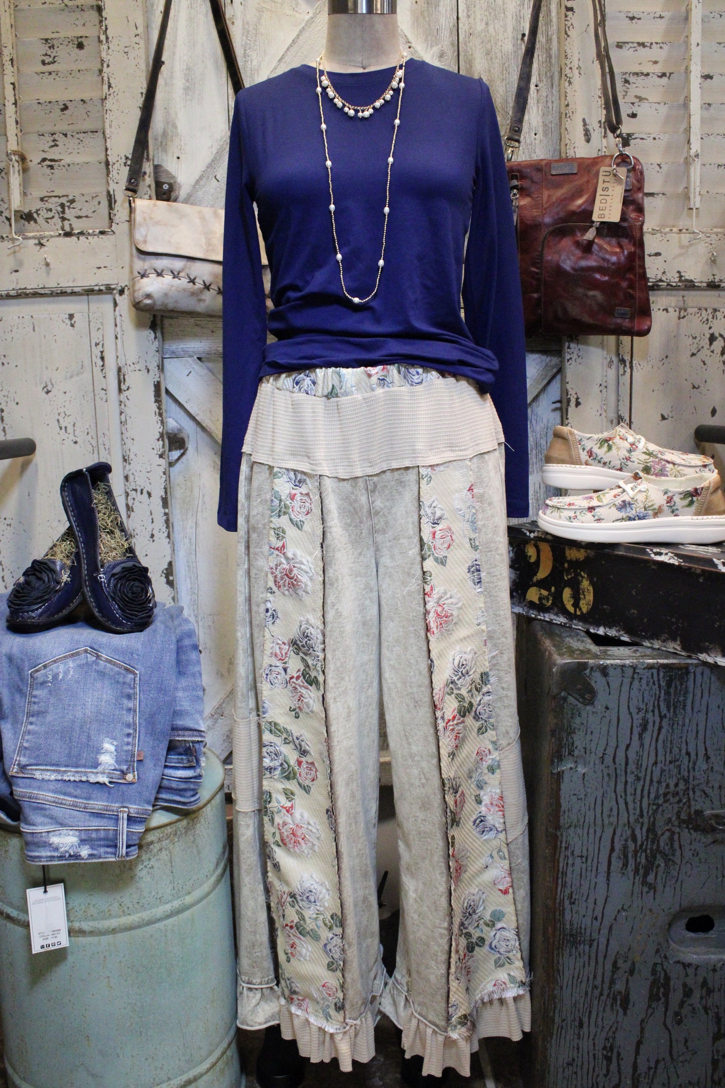 Vintage Petal Pants