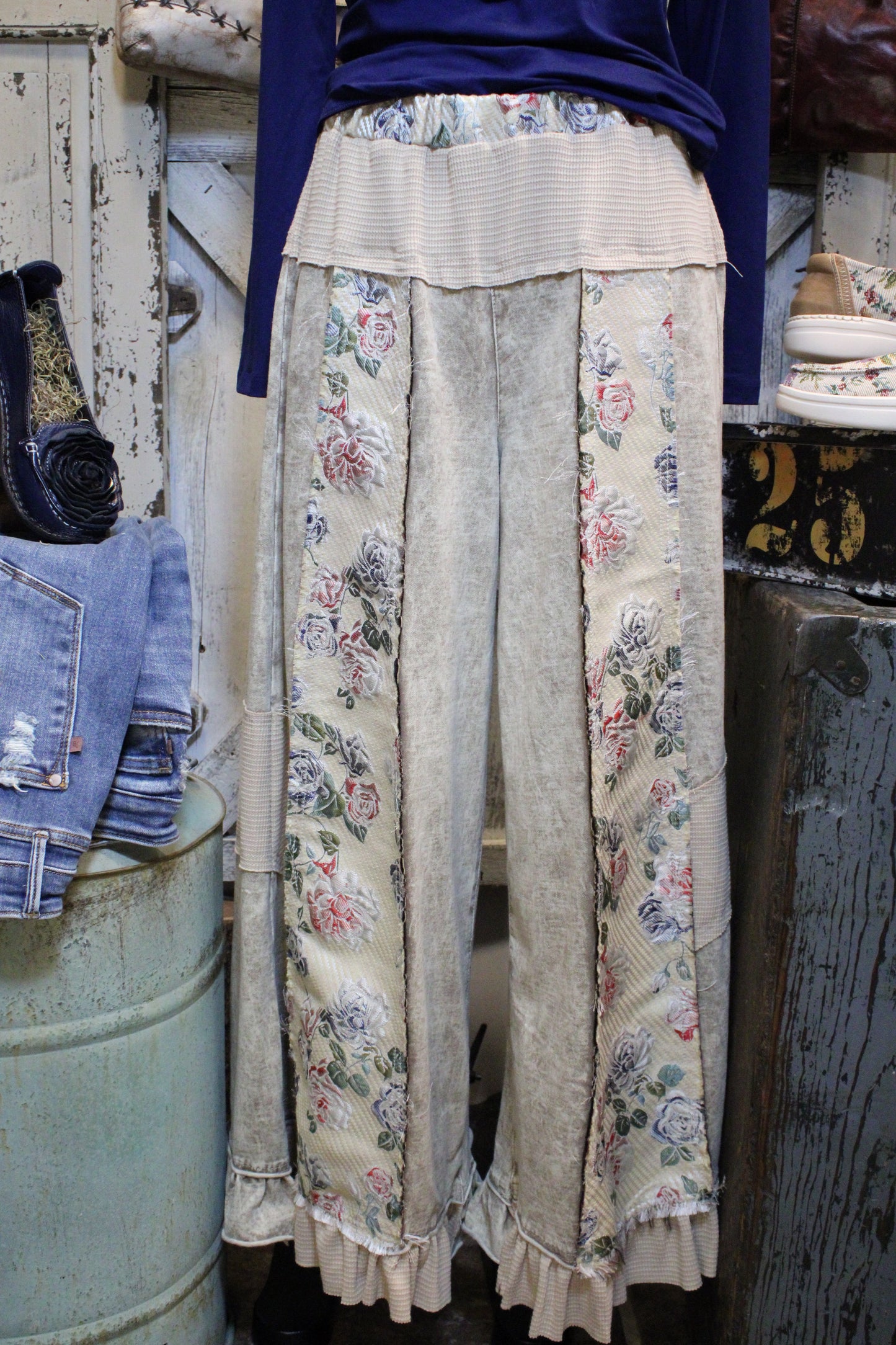 Vintage Petal Pants