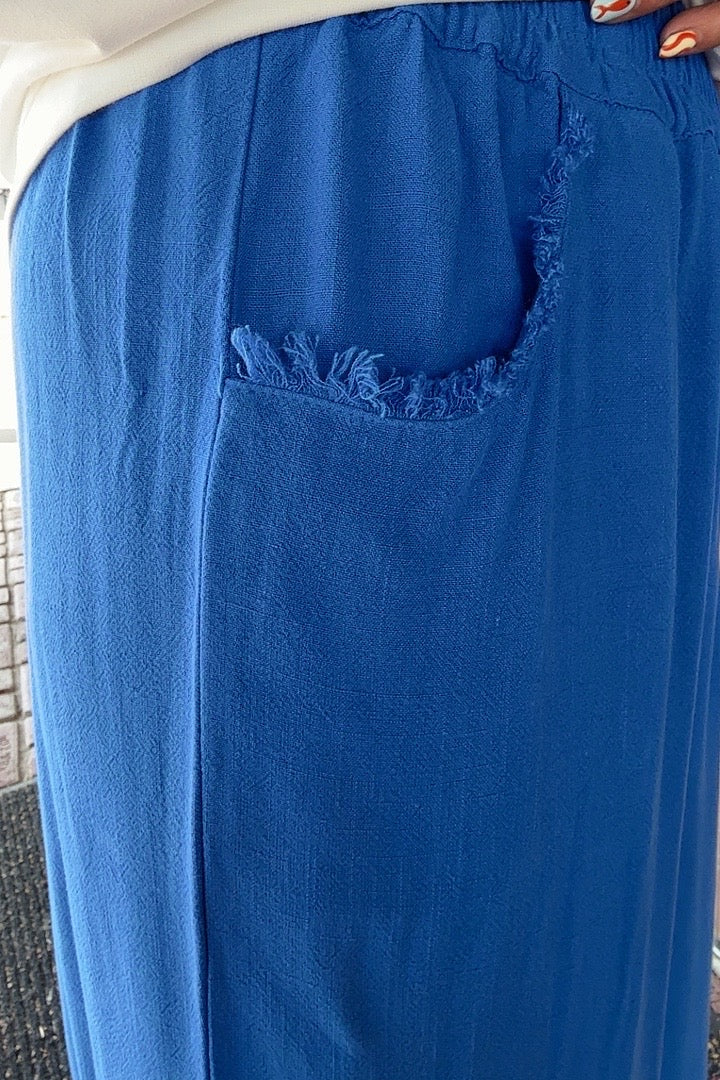 Laid Back Cerulean Pants
