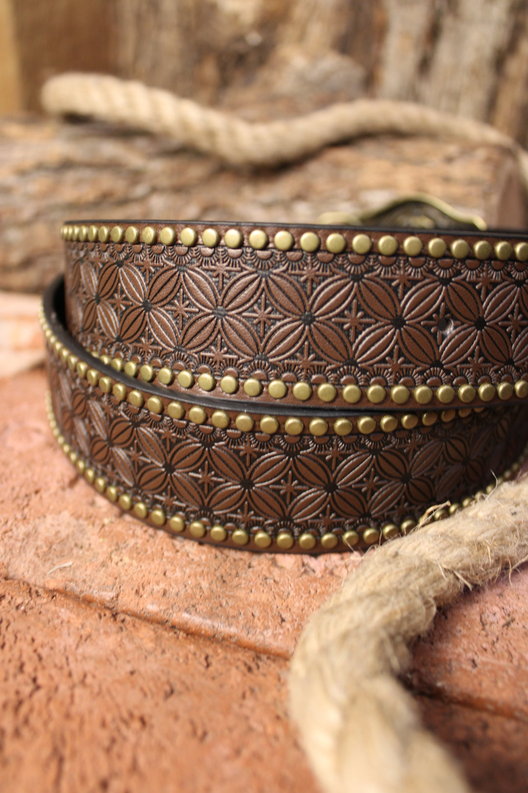 Longhorn Luxe Leather Belt