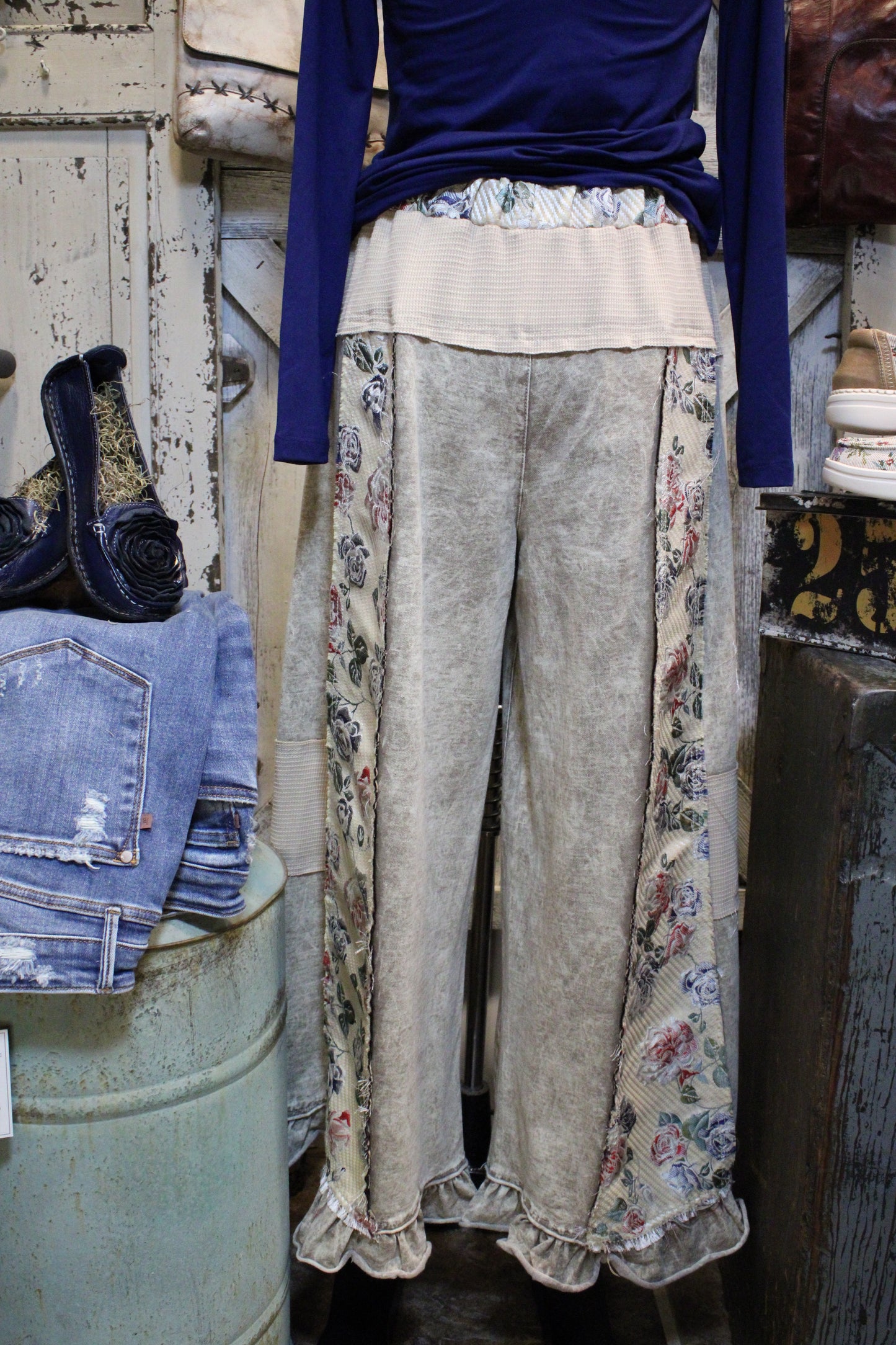 Vintage Petal Pants
