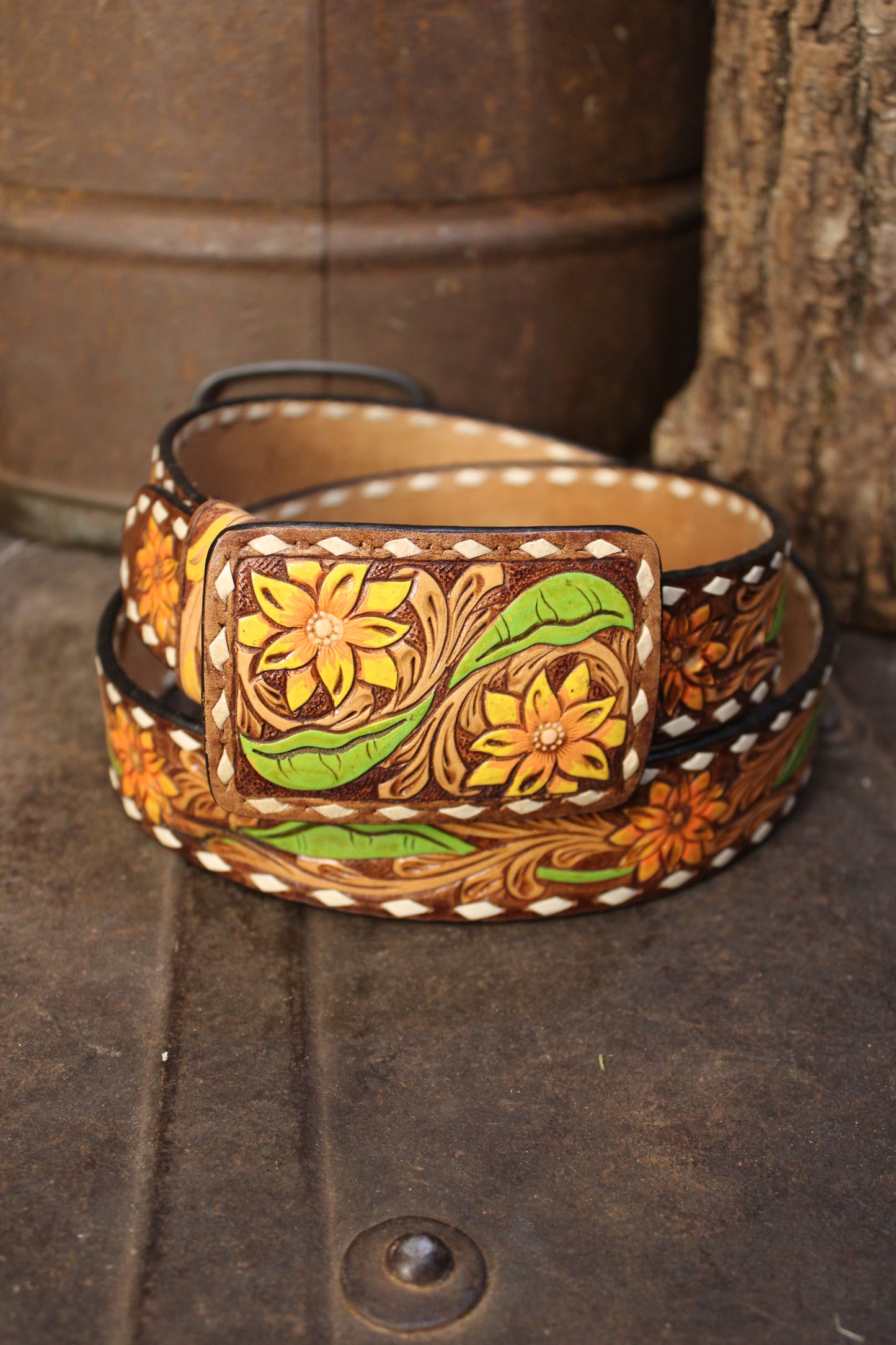 Fields Of Gold Buckle Belt