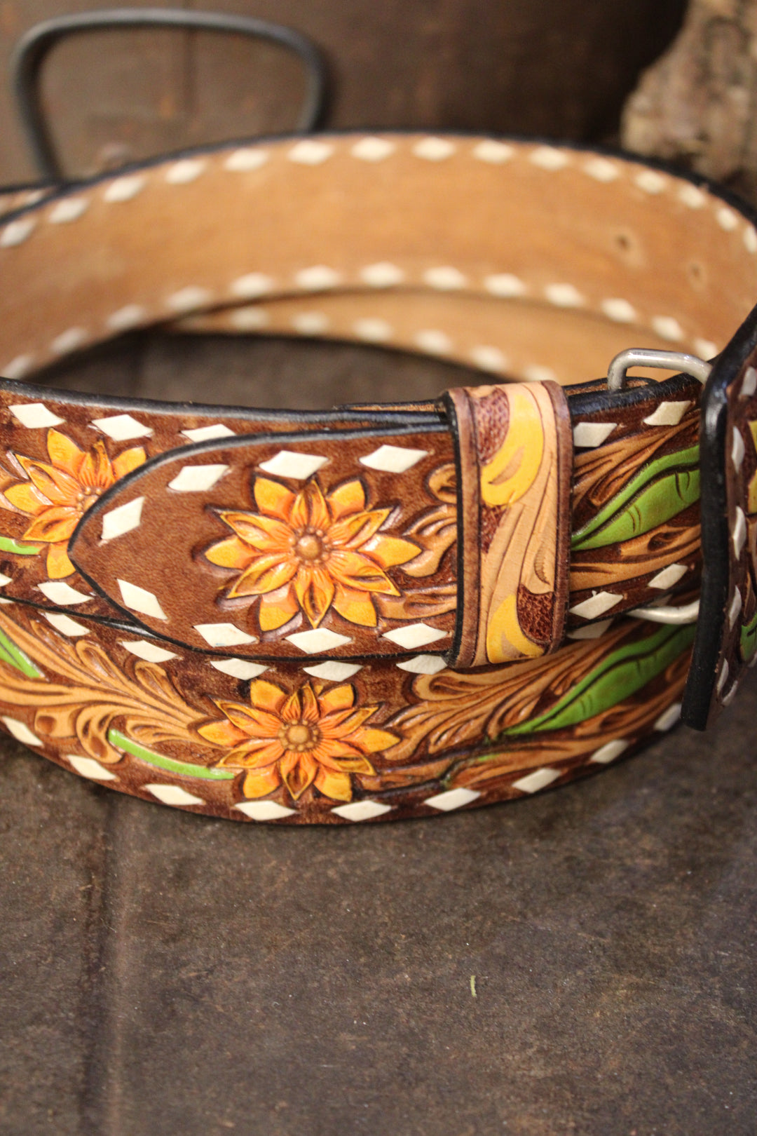 Fields Of Gold Buckle Belt