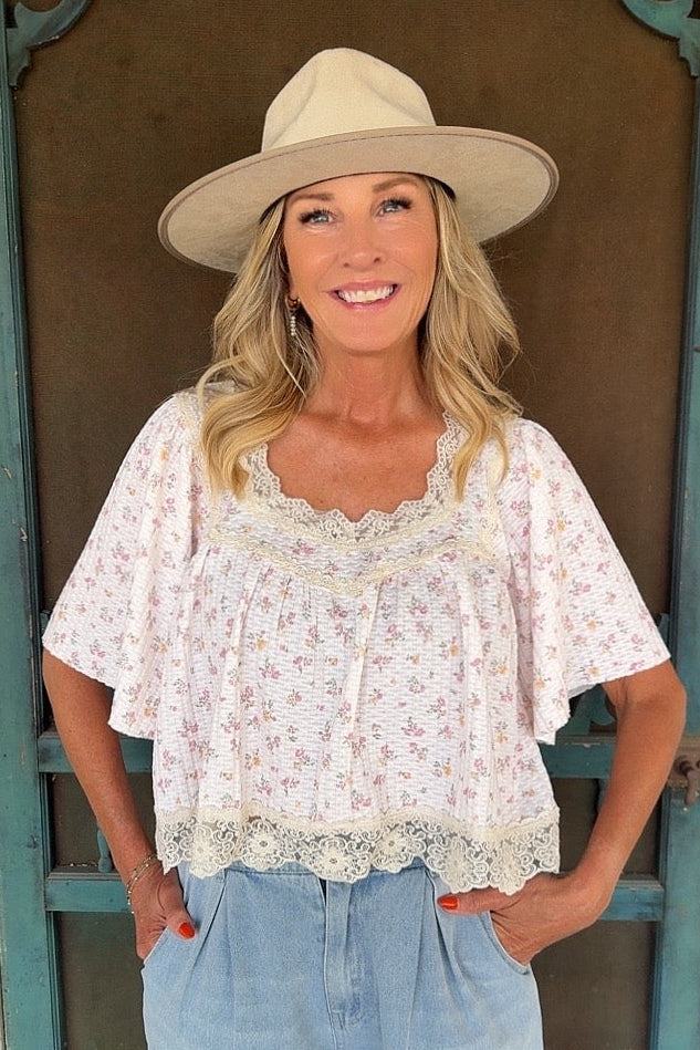 Posy Blush Top