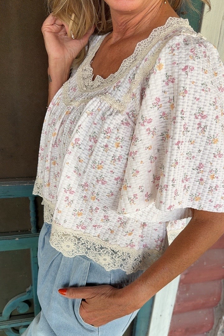 Posy Blush Top