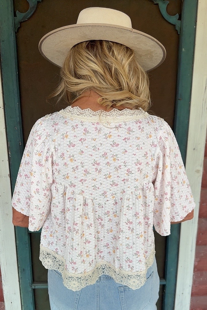 Posy Blush Top