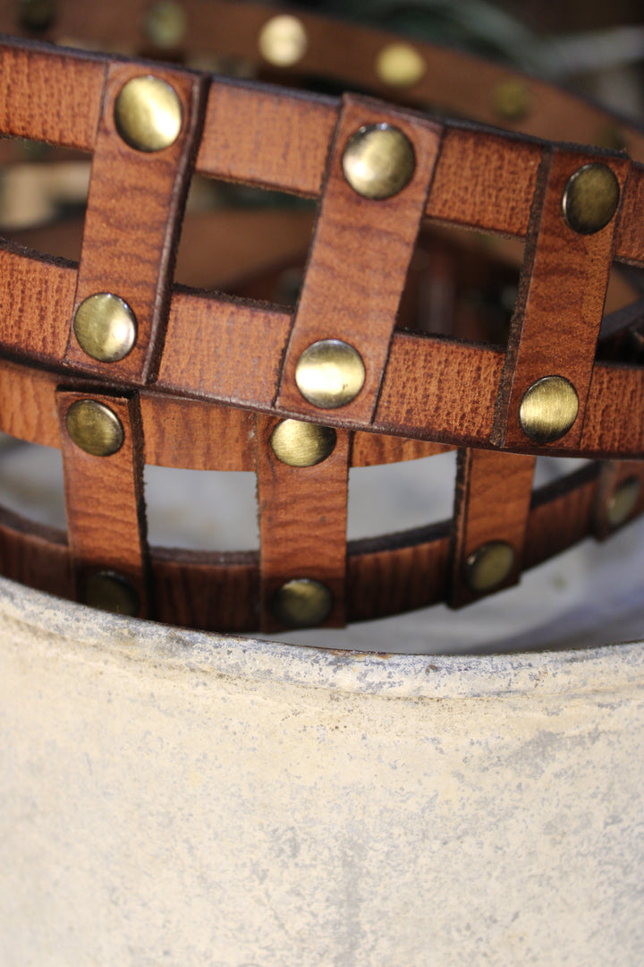 Old Oak Leather Belt