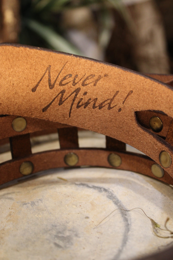 Old Oak Leather Belt
