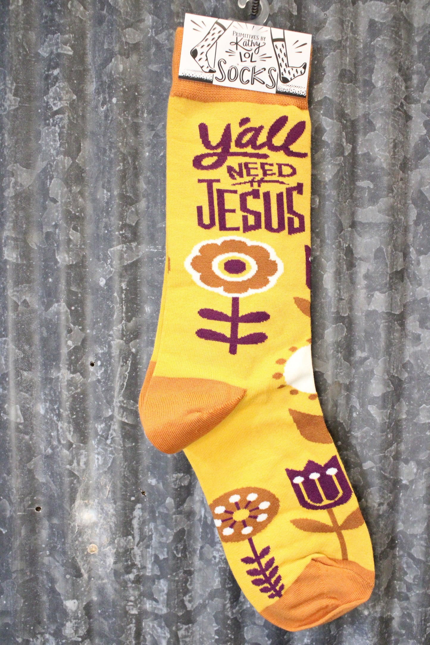 Y'all Need Jesus Socks