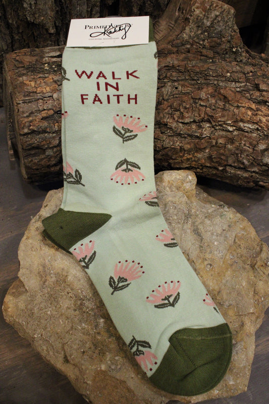 Walk In Faith Socks