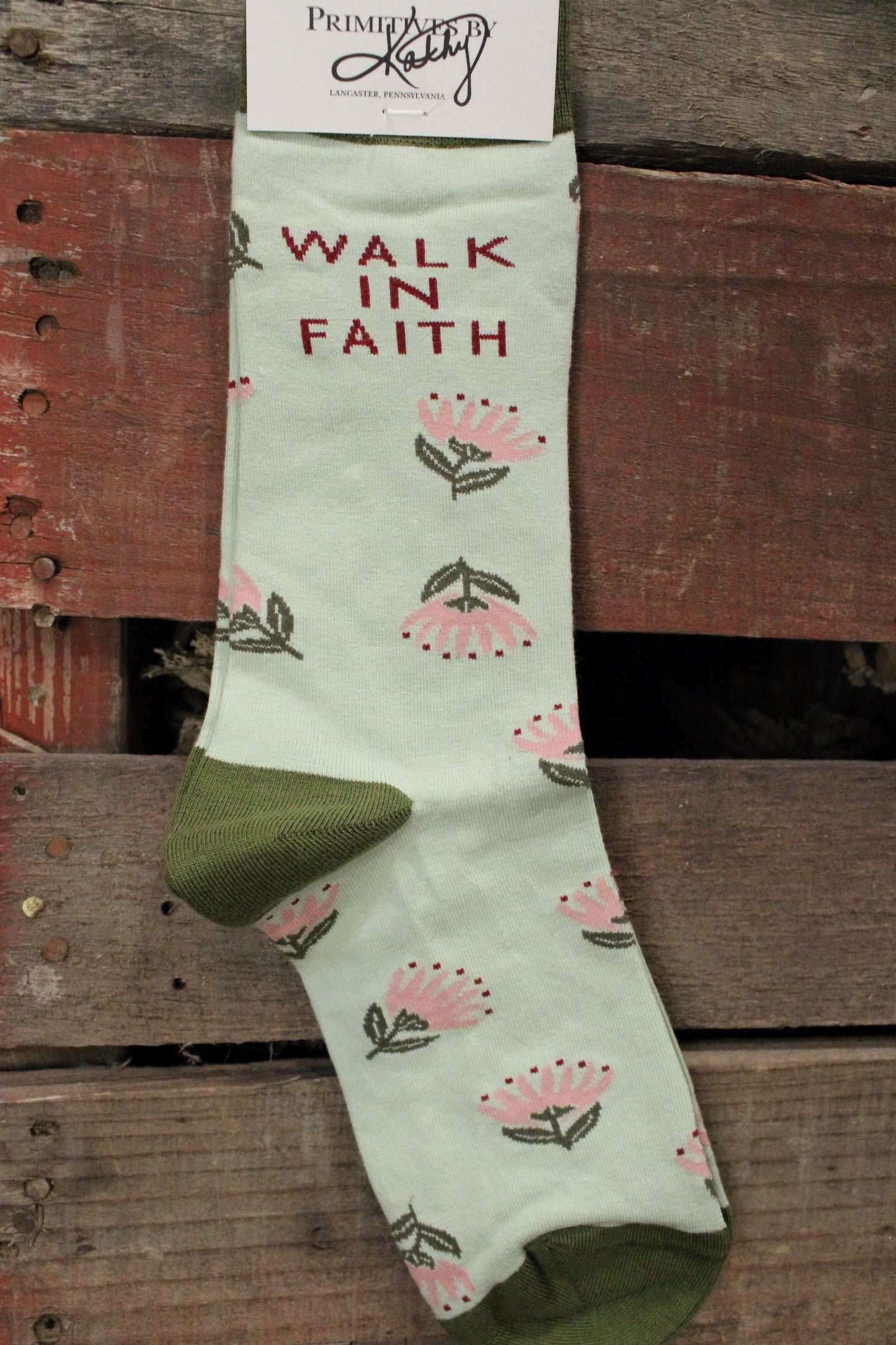 Walk In Faith Socks