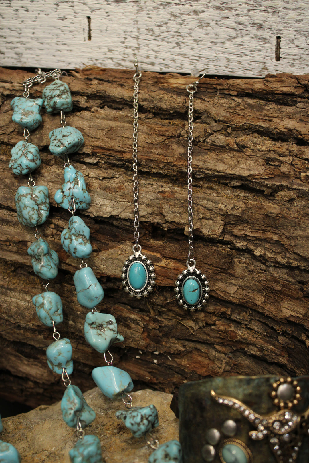 Sea Salt Drop Dangle Earrings