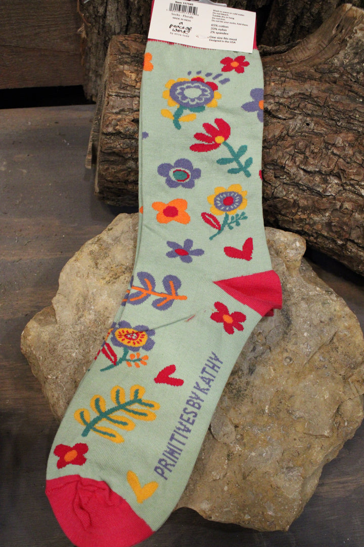 Fancy Florals Socks