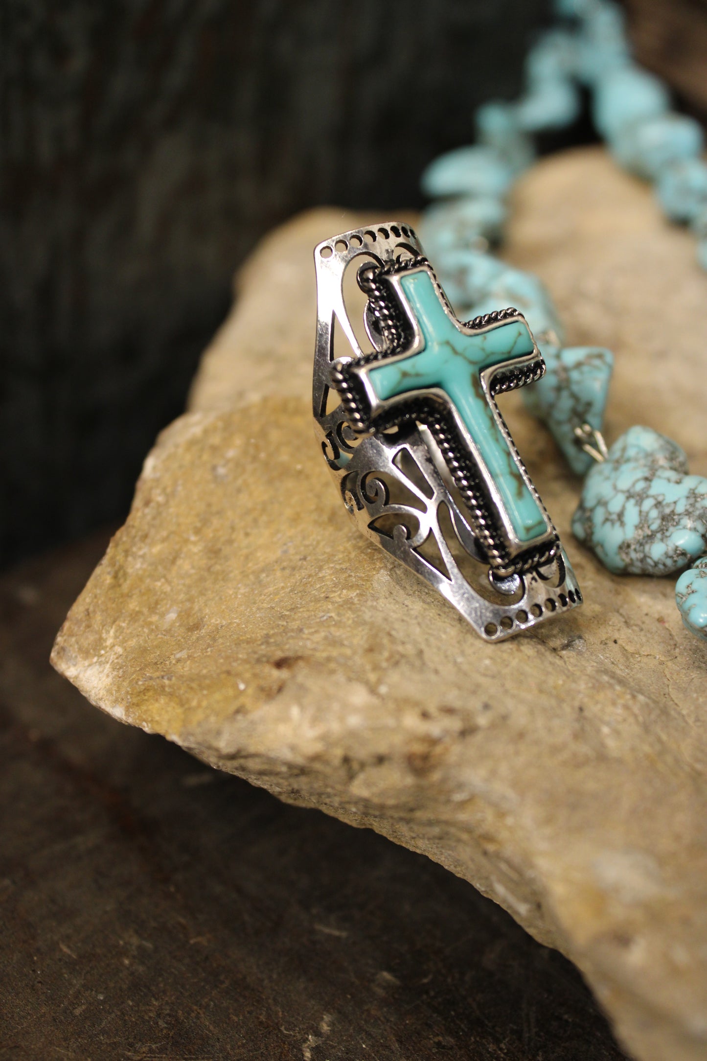 Cowgirl Faith Statement Ring
