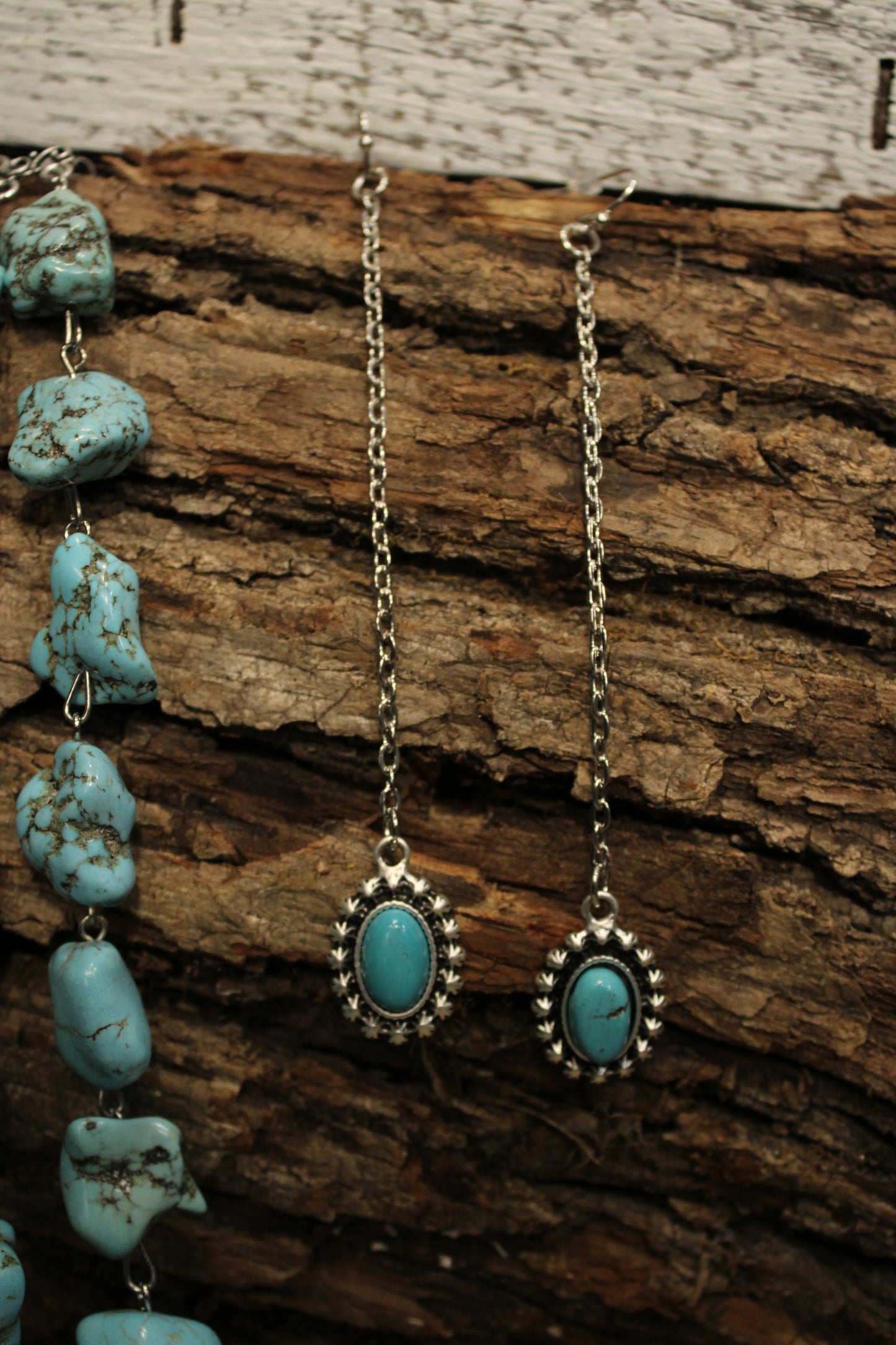 Sea Salt Drop Dangle Earrings