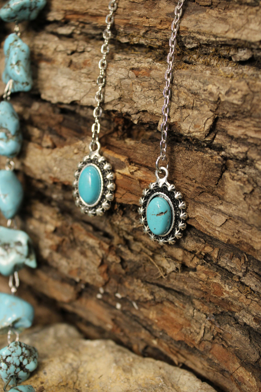 Sea Salt Drop Dangle Earrings